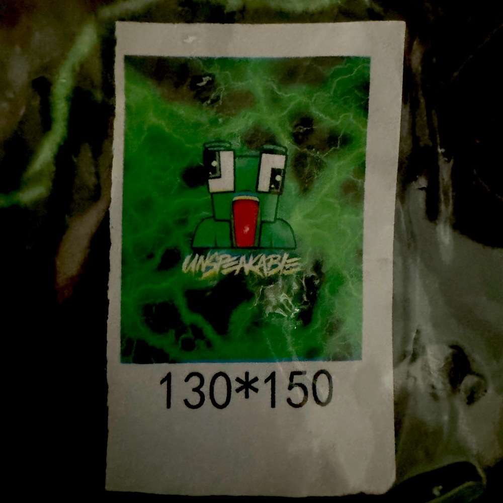 Unspeakable fleece super soft blanket